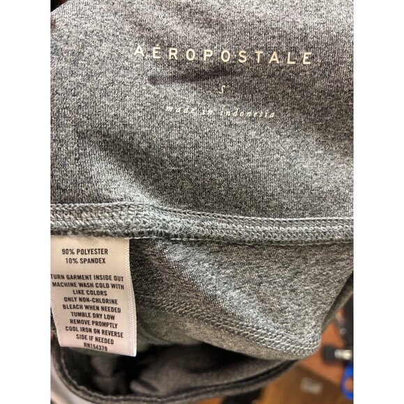 Aeropostale Leggings Athletic Yoga Gym Workout Gray Size Small - Picture 6 of 7